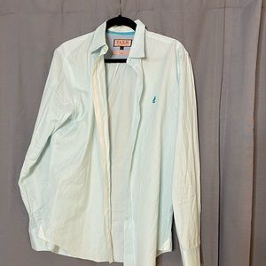 PINK dress shirt in light blue
